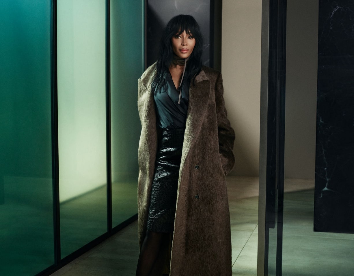 Boss fw24, Naomi Campbell. Photo: Mikael Jansson