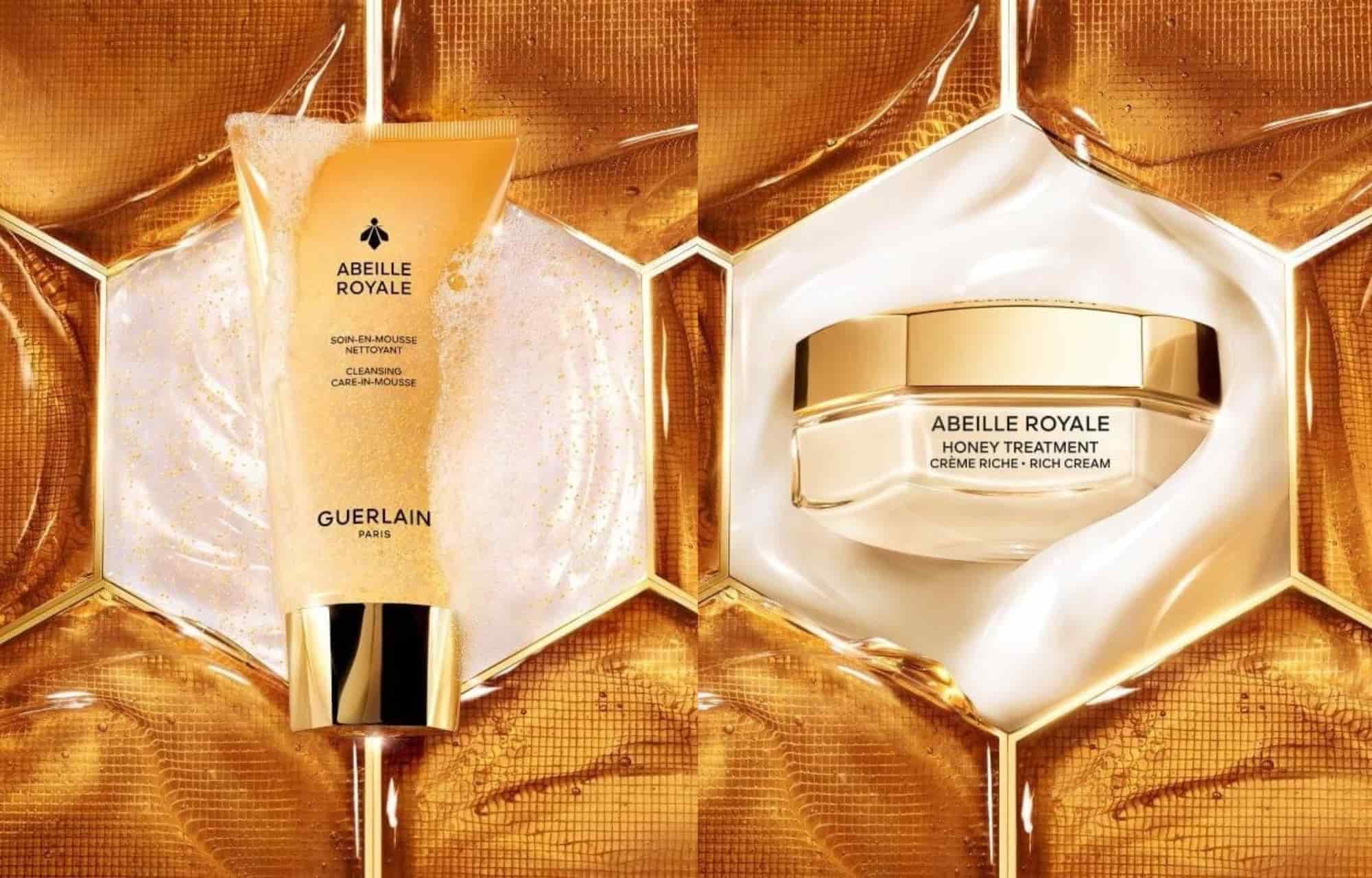 Guerlain, Honey Treatment Cleansing Care-in-Mousse & Rich Cream