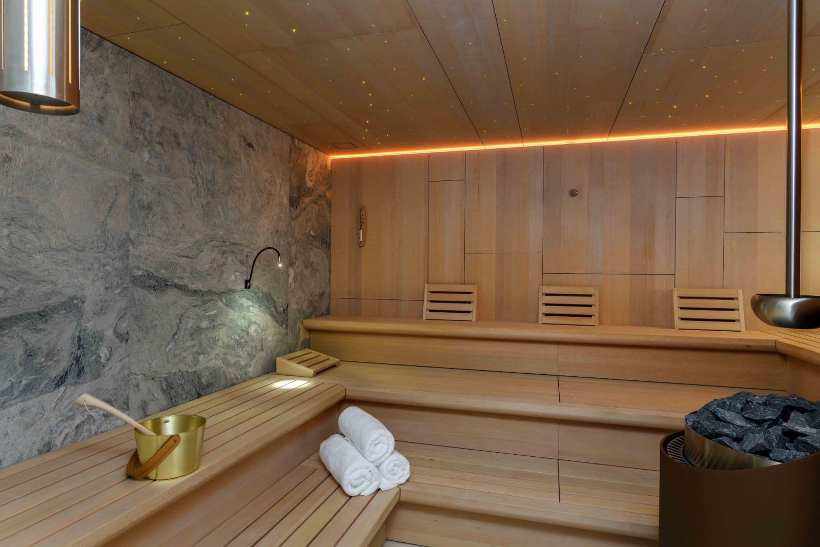 Η sauna της βίλας