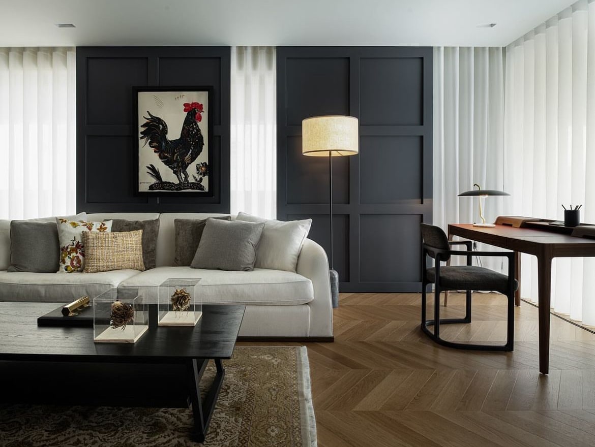 "Single apartment" στην Aθήνα, ένα bachelor διαμέρισμα
με natural χρώματα.