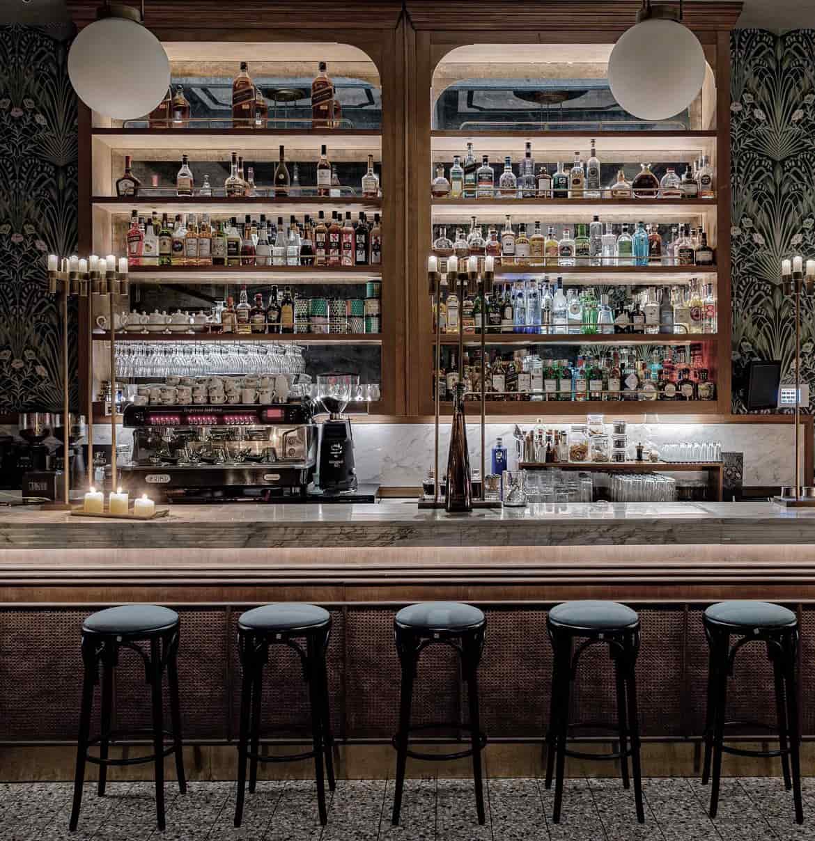 Το μπάρ του Papillon Bistrot