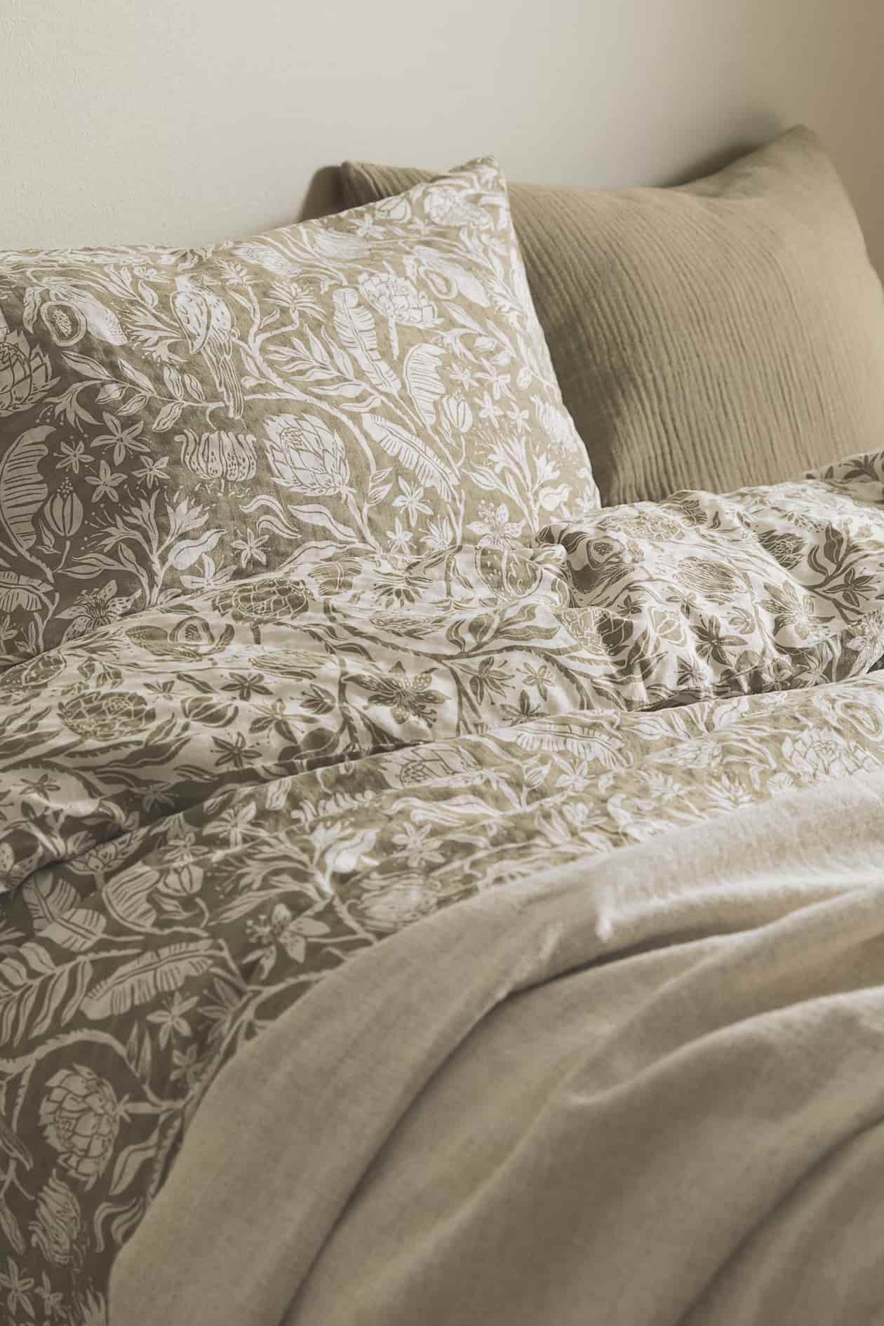 Floral σετ μονής παπλωματοθήκης 29.99 € , Η&Μ Ηome