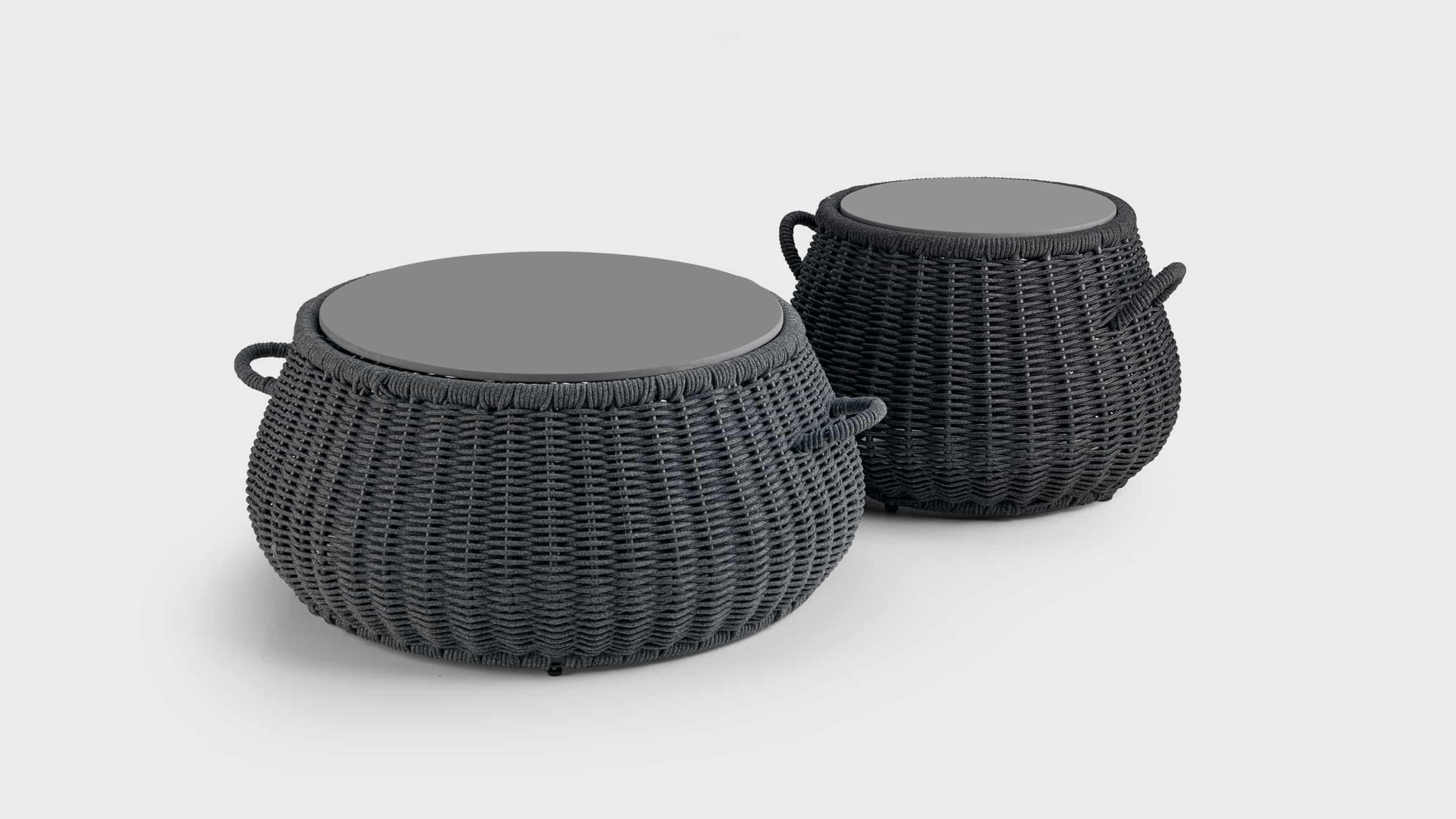 Coffee tables "Istro" με κεραμική ματ επιφάνεια, Homad.