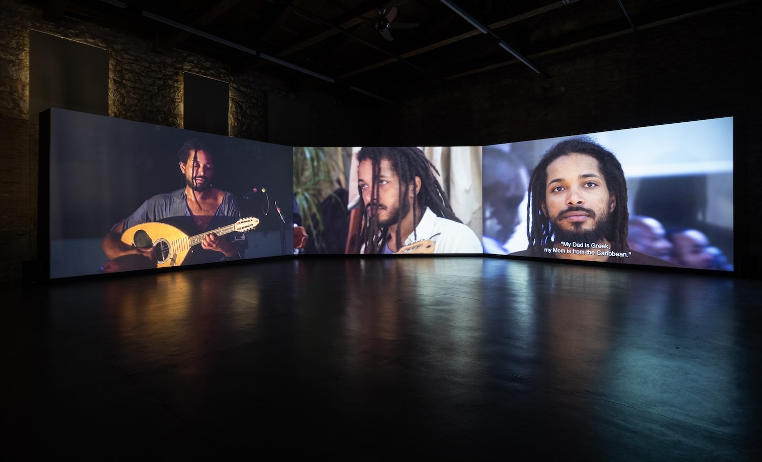 Døcumatism the AfroGreeks. Ευγενική παραχώρηση Døcumatism

Installation View space of togetherness | NEON στη Δραματική Σχολή του Εθνικού Θεάτρου | Σχολείον της Αθήνας – Ειρήνη Παπά. Φωτογραφία © Ναταλία Τσουκαλά, ευγενική παραχώρηση ΝΕΟΝ 
