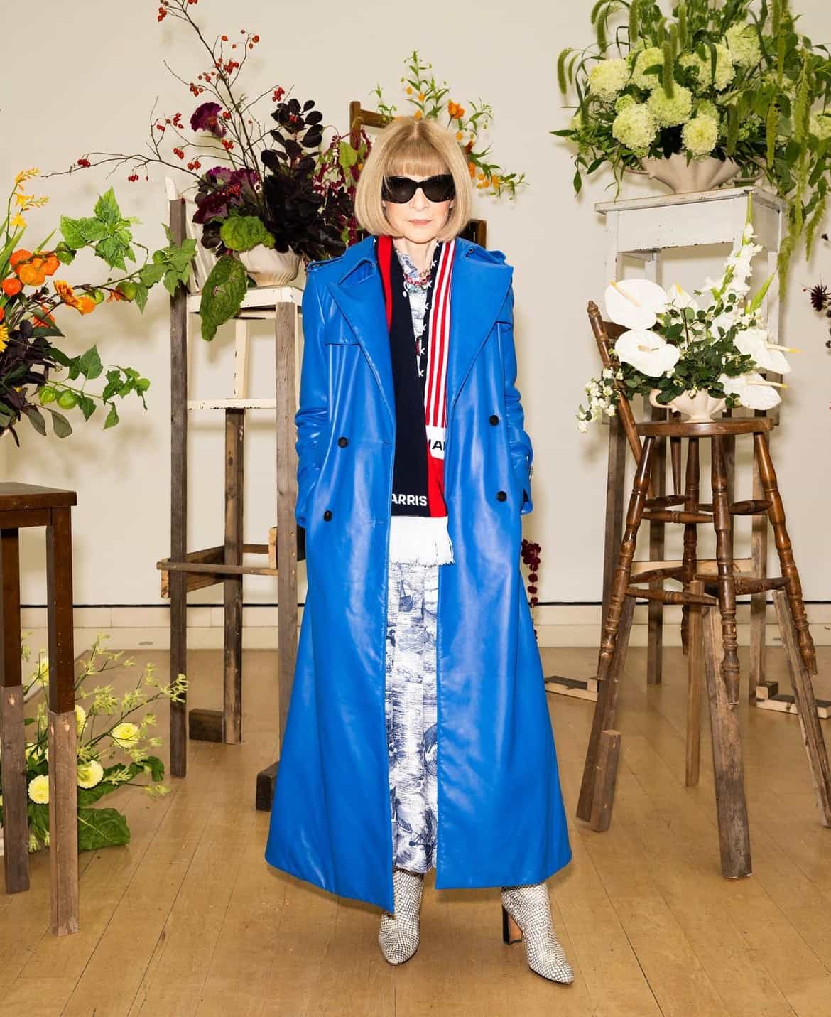 Η Anna Wintour στο fashion show S.S. Daley ss25