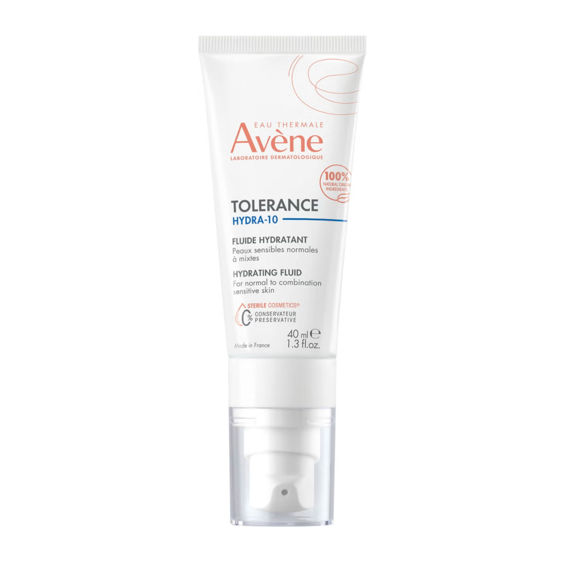 Avène, Tolerance Hydra-10 Moisturising Fluid