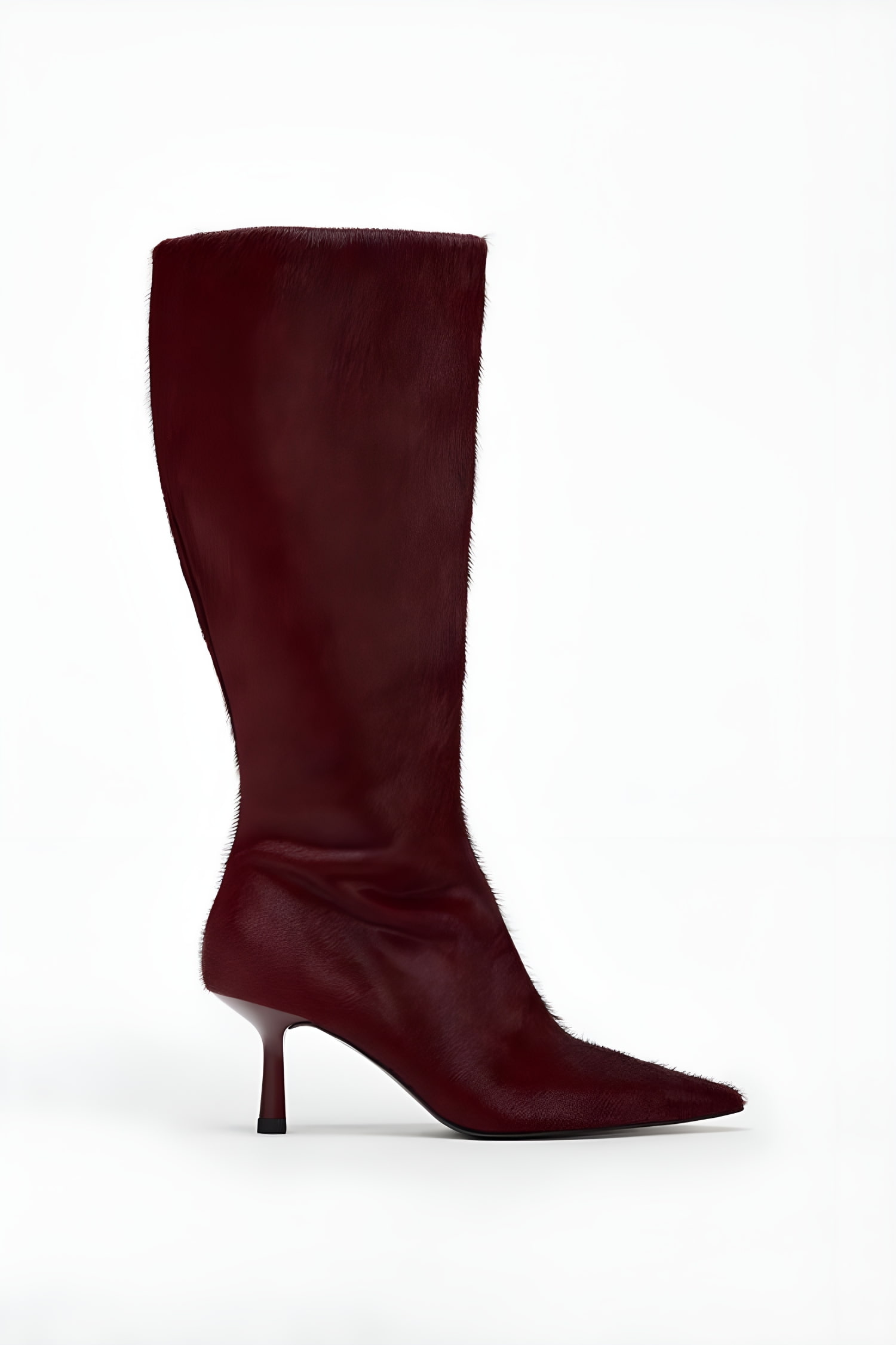 ΔΕΡΜΑΤΙΝΗ ΜΠΟΤΑ ΜΕ ΤΑΚΟΥΝΙ 129.00€ , ZARA