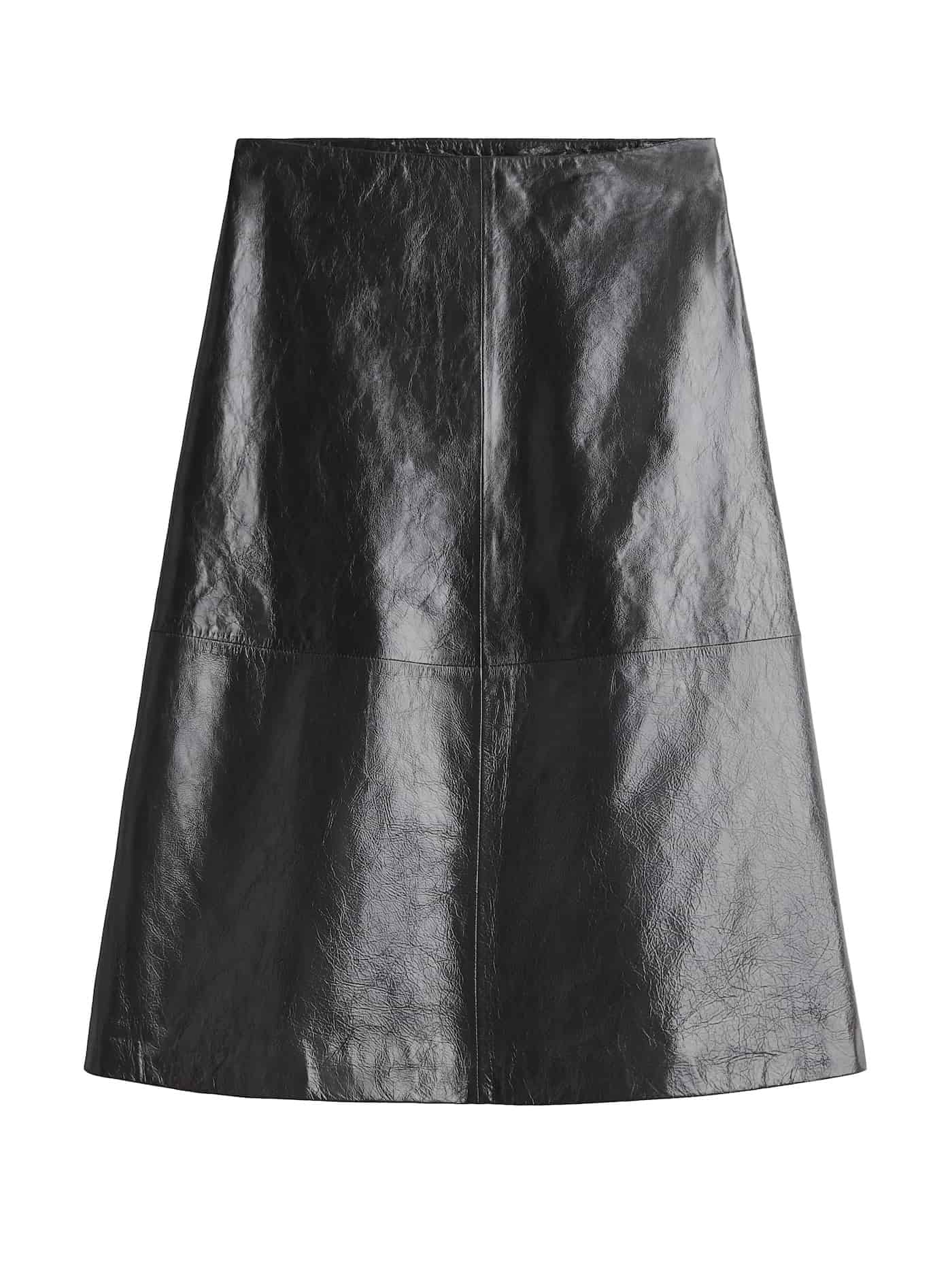 Δερμάτινη μίντι φούστα, 249,00 €