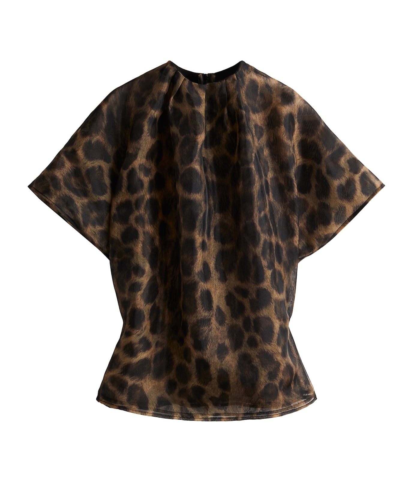 Animal print μπλούζα από οργάντζα, 79.99 €