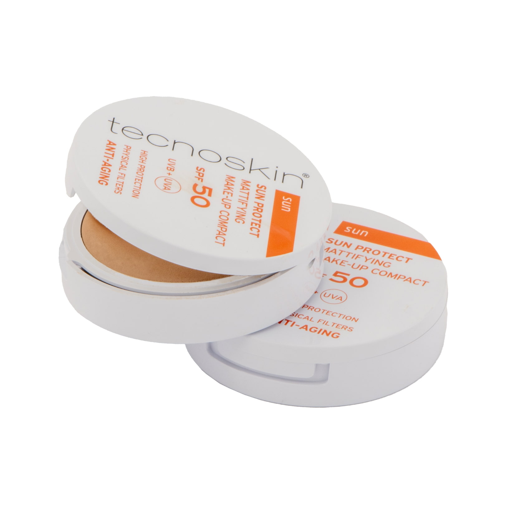 Prix de Beauté shortlist 2024, Sun Protect Mattifying Make-Up Compact SPF 50, Tecnoskin