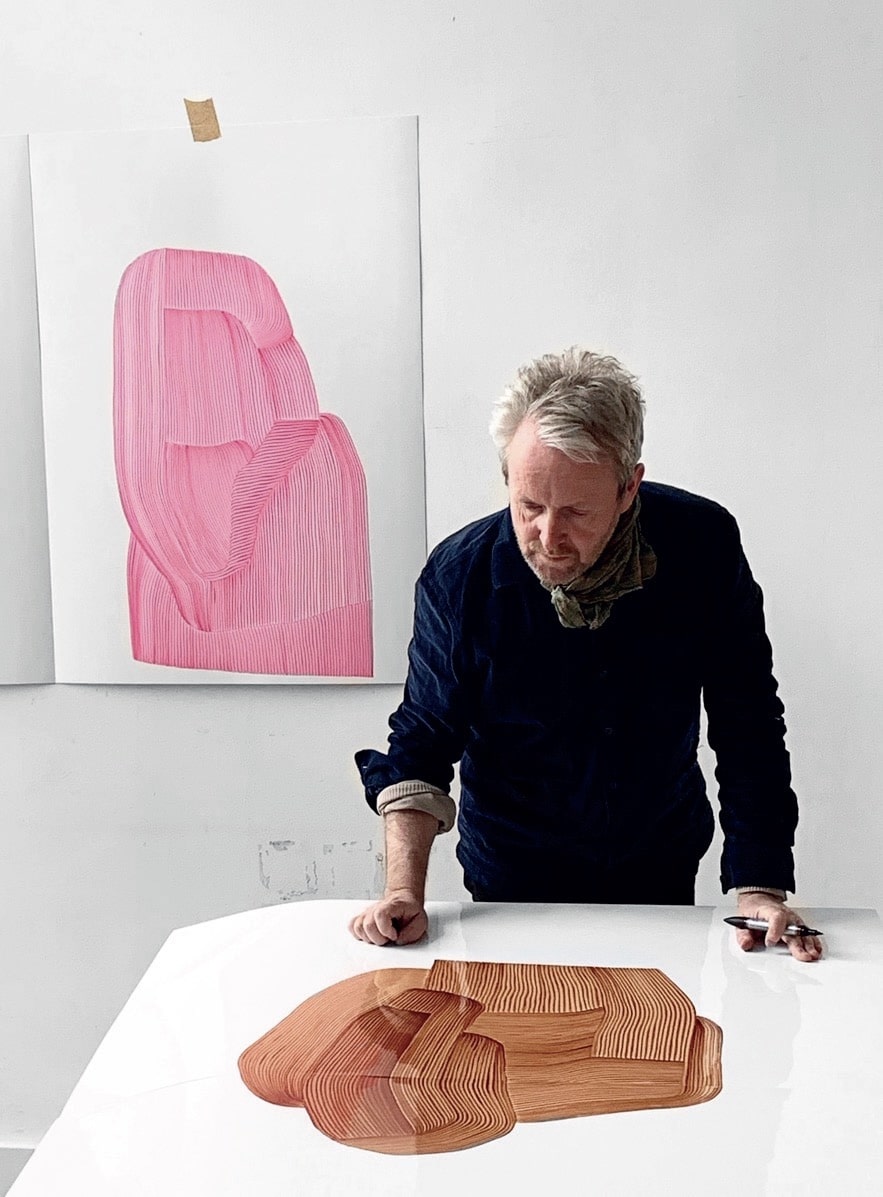 O Ronan Bouroullec στο εργαστήριο του