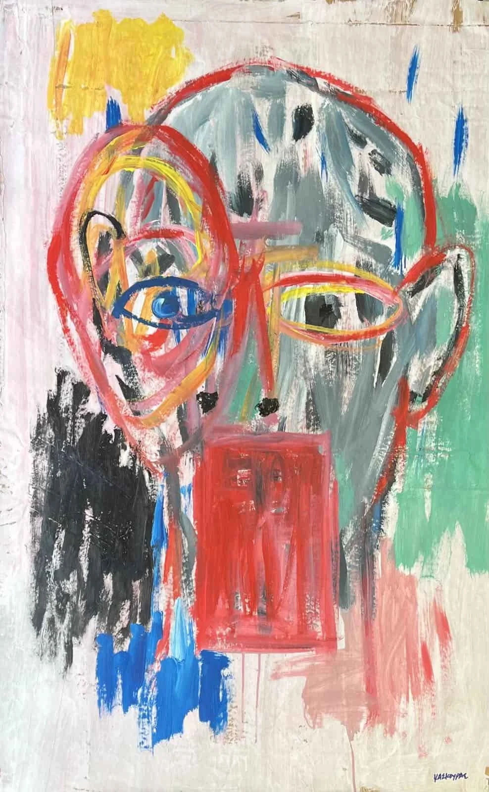 Nikos Kaskouras, "Head", 2020