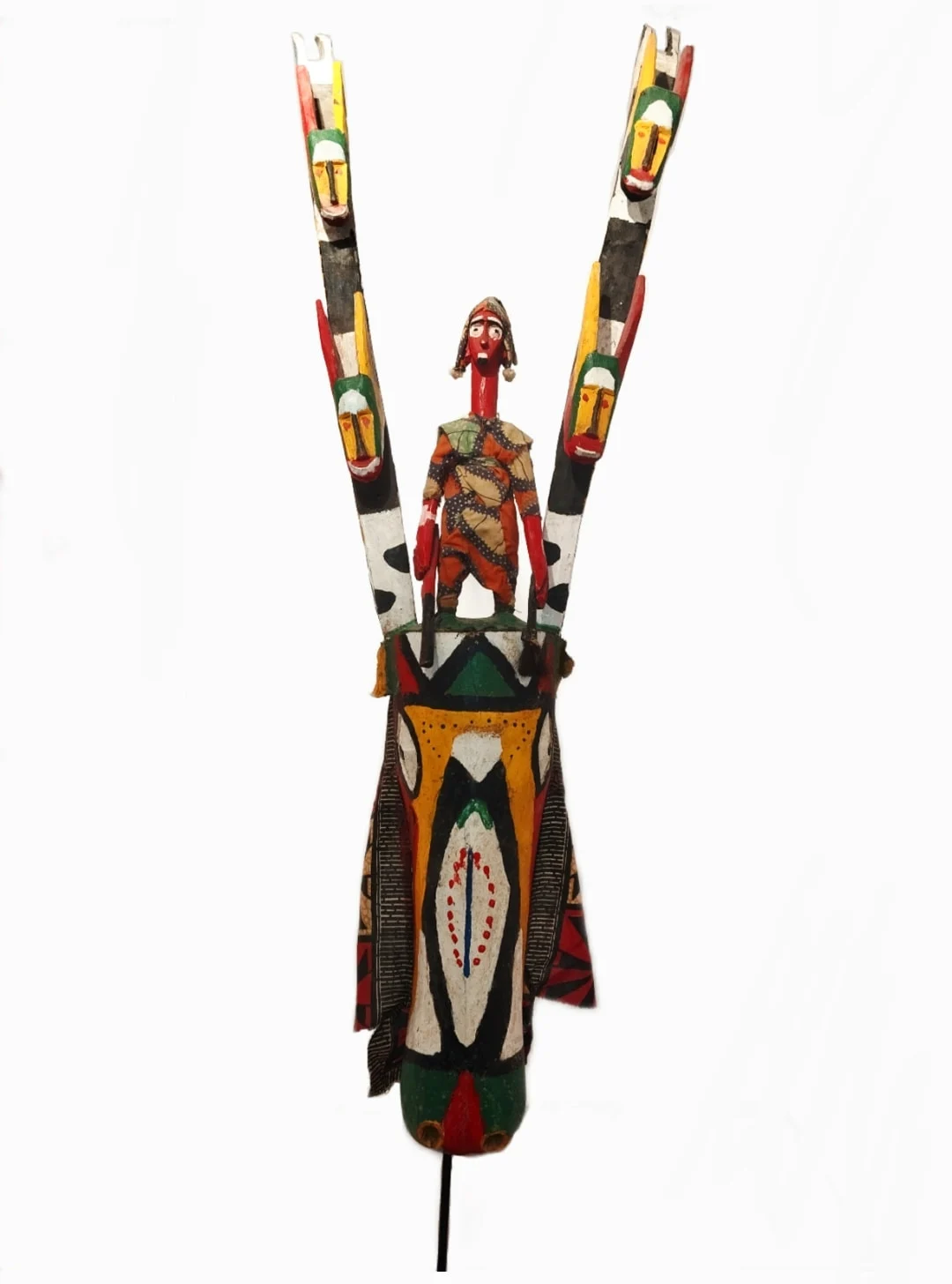 Bambara people's puppets from Mali, Patrick Fabre Collection