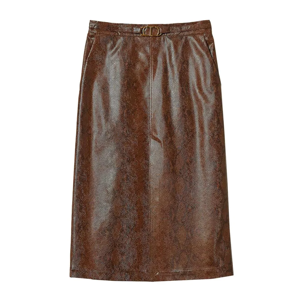 Midi φούστα με κρόκο εφέ, 141.60 € από 236.00 € , Twinset.