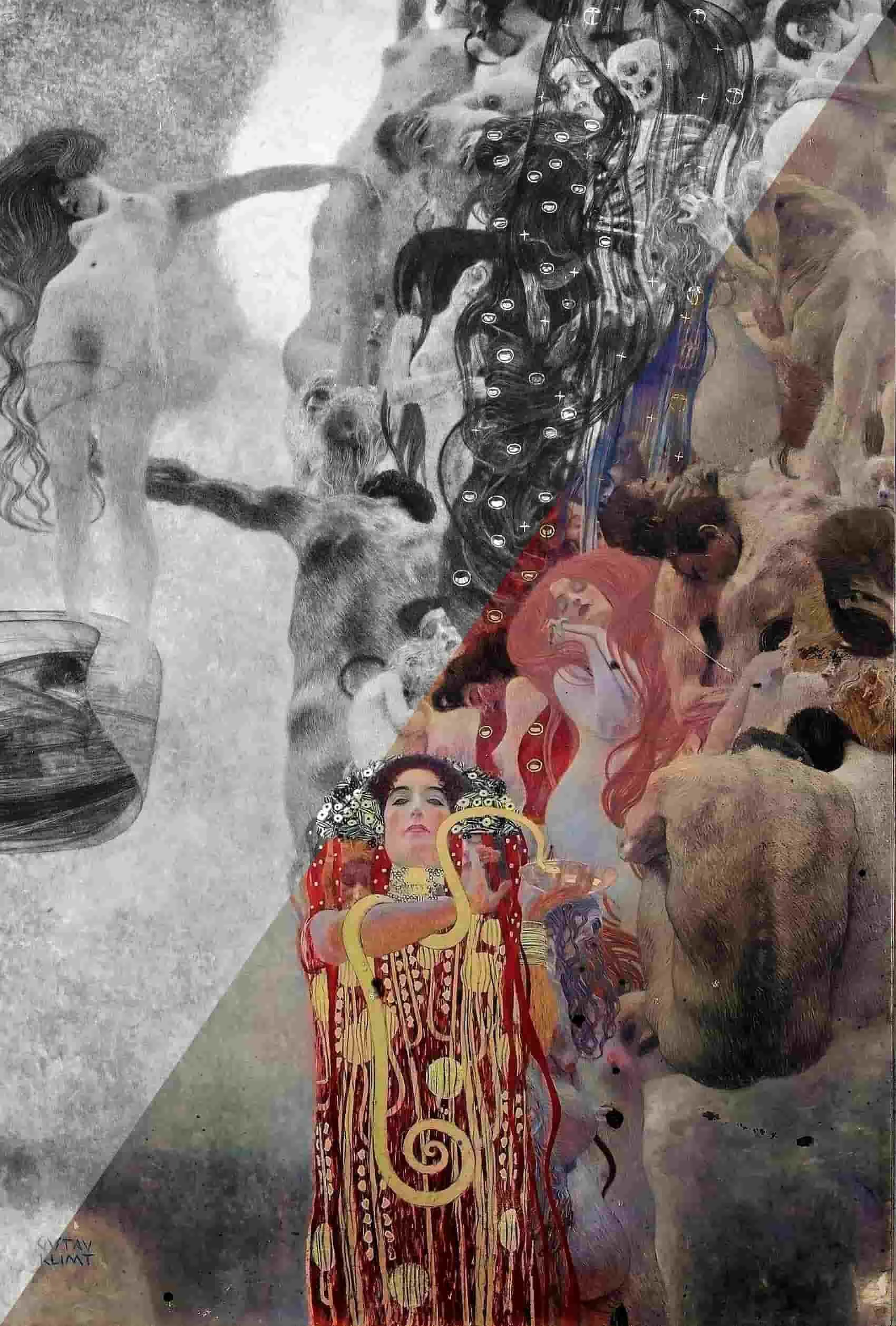 Gustav Klimt "Medicine" (faculty painting) , 1901.