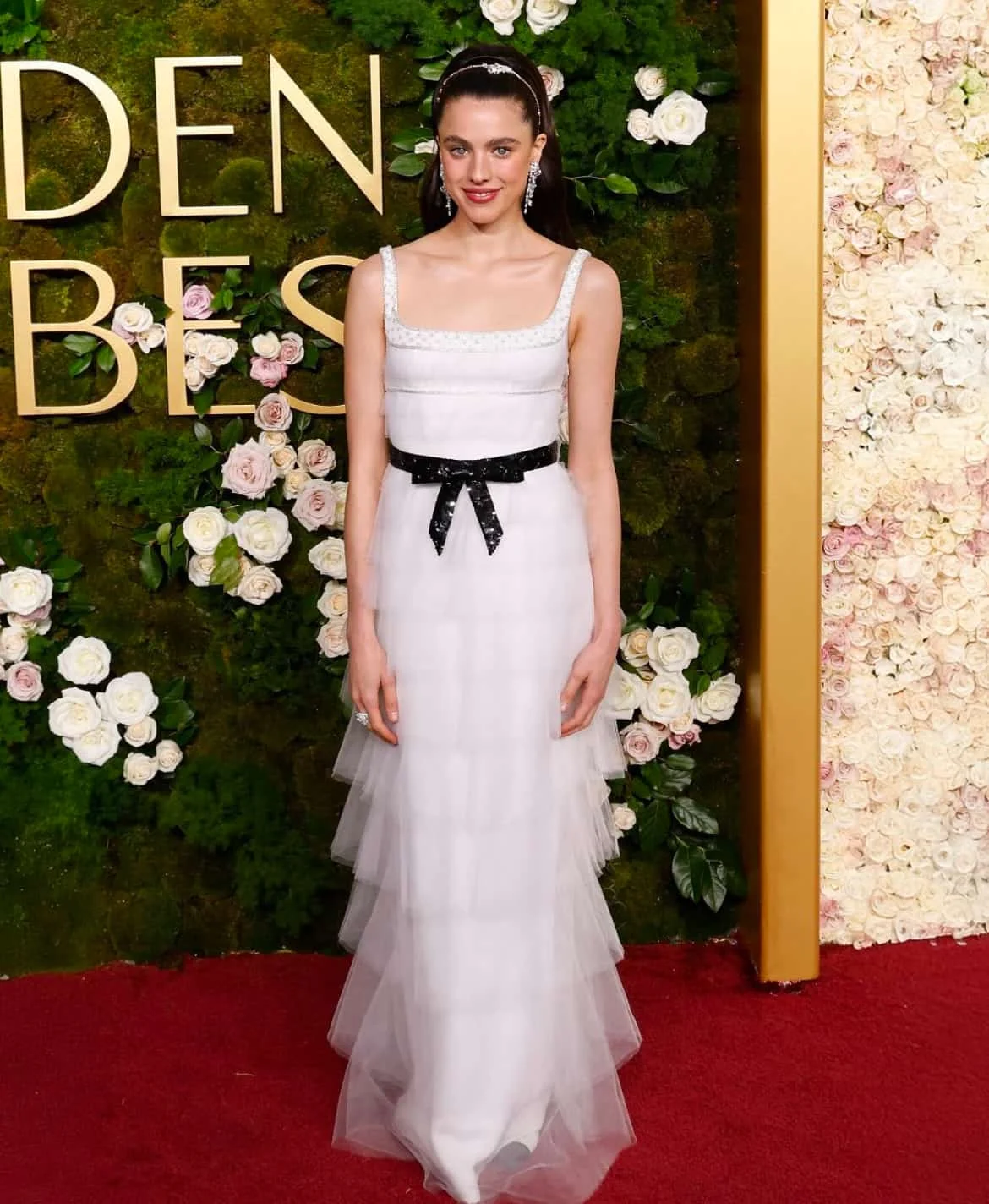 Margaret Qualley, φόρεμα: Chanel