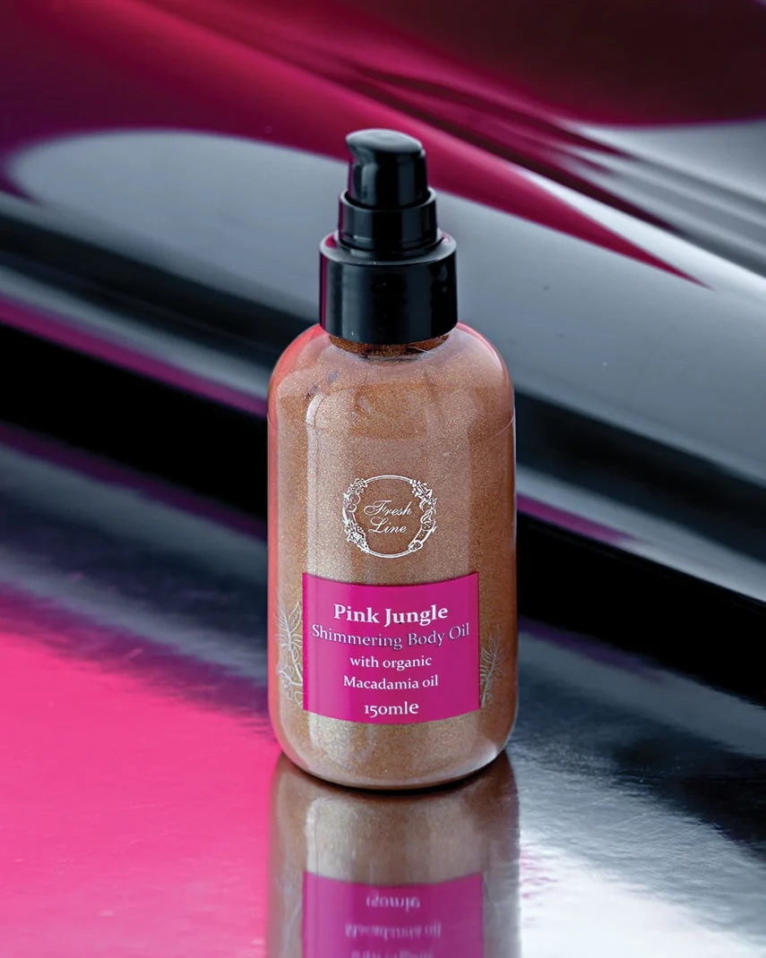 Fresh Line, Pink Jungle Shimmering Body Oil
