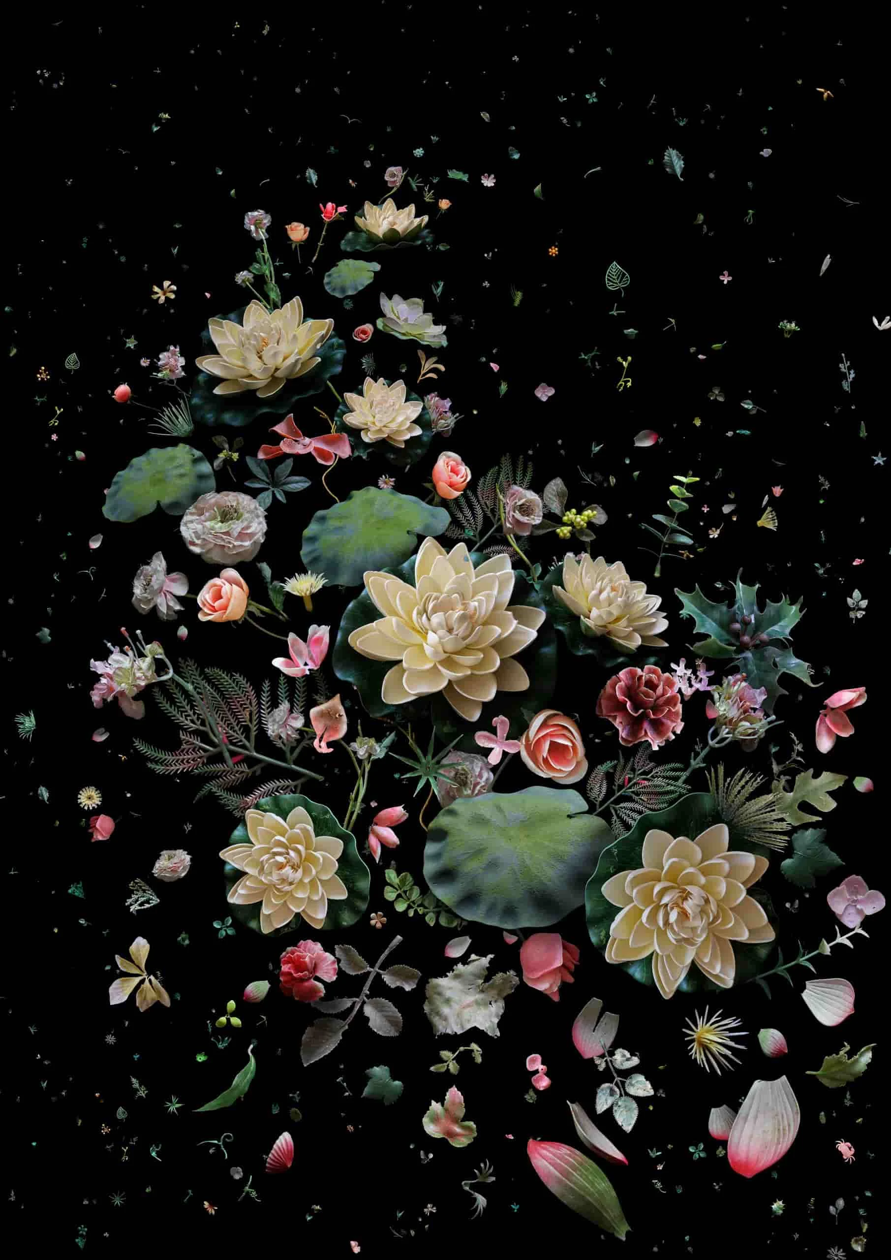 Mandy Barker, Hong Kong Soup: 1826 - Lotus Garden, 2014. © Mandy Barker. Courtesy of the artist