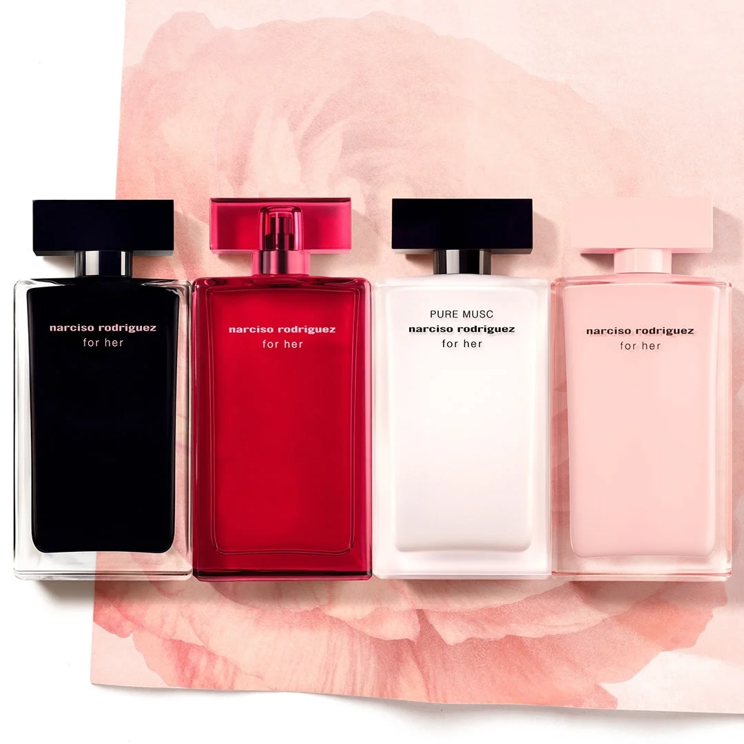 Η γκάμα αρωμάτων Narciso Rodriguez for her