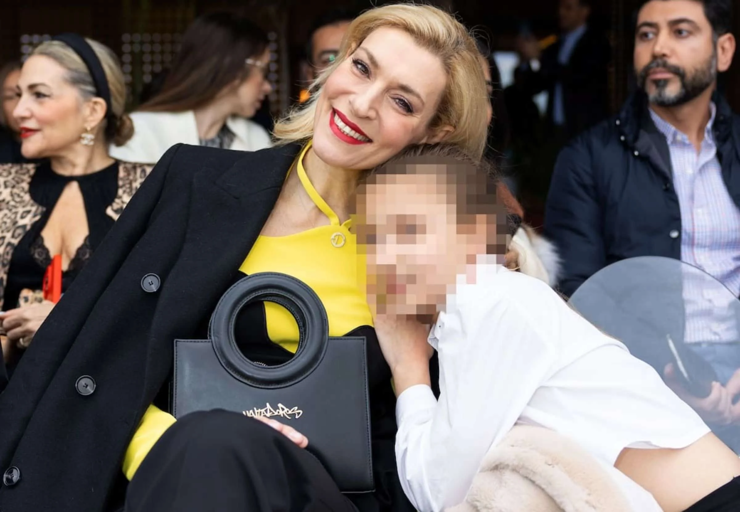 H Ζέτα Δούκα μαζί με την κόρη της