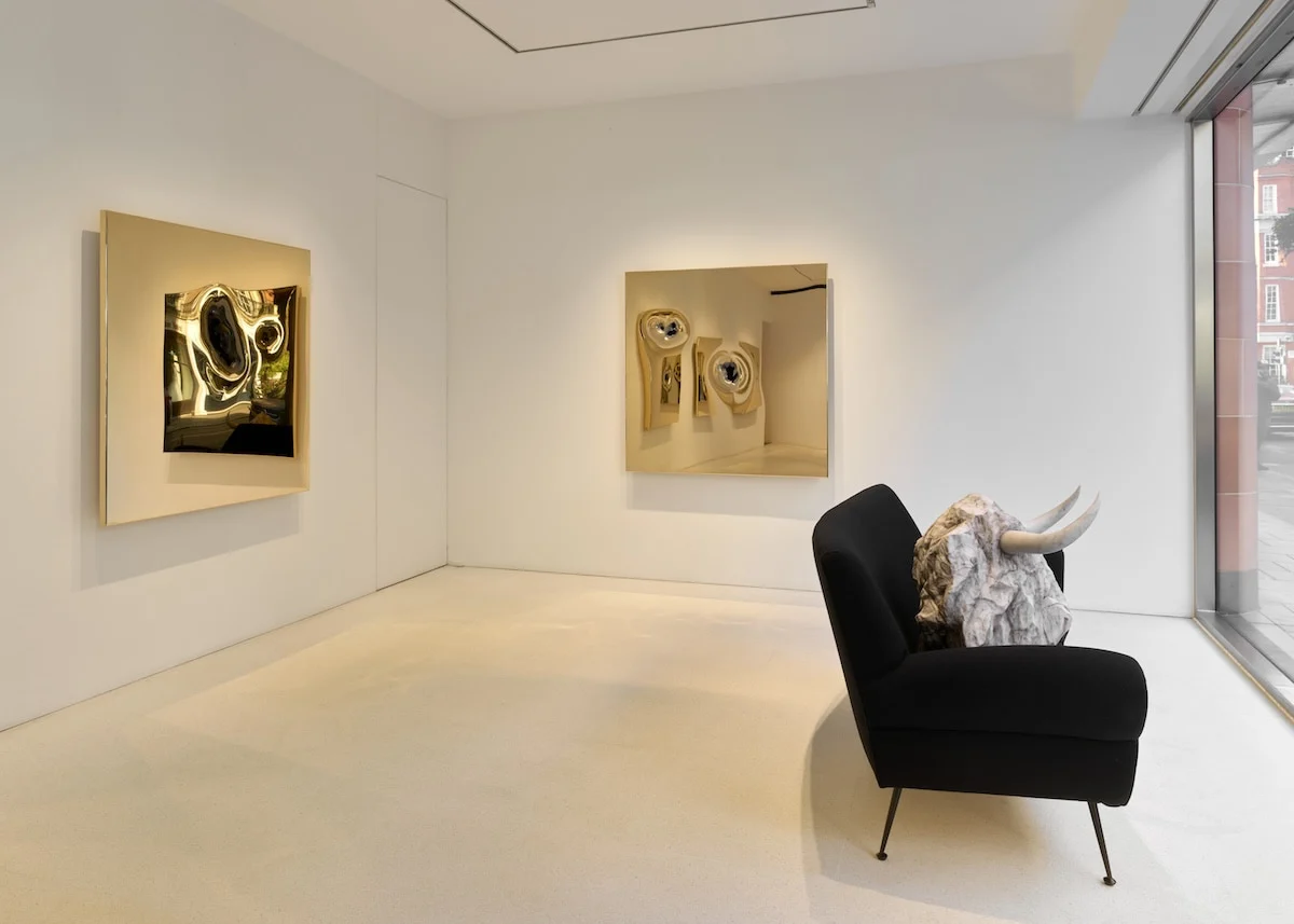 Maurizio Cattelan "Bones", 2025, installation view
