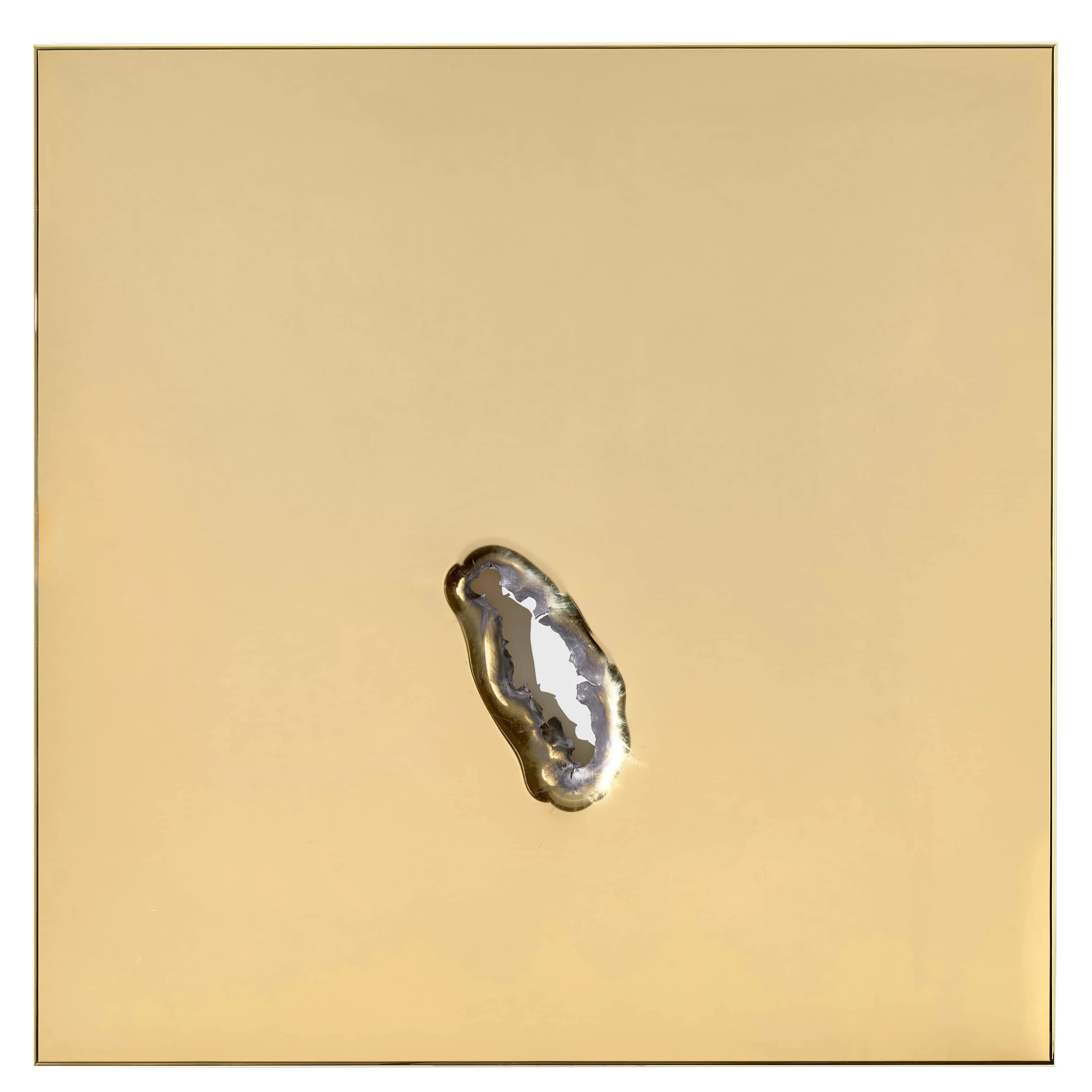 Maurizio Cattelan, "Μοuth", 2025 (detail).
Photo: Prudence Cuming Associates Ltd Courtesy Gagosian