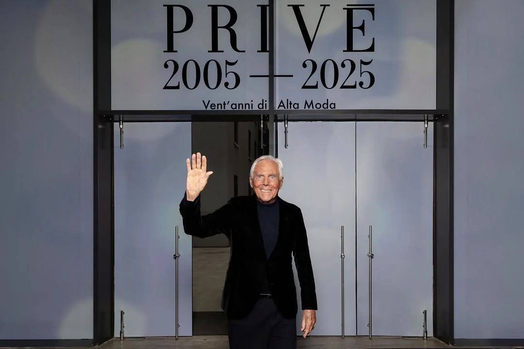 «Είκοσι χρόνια Armani Privé: ένα εξαιρετικό, απελευθερωτικό ταξίδι. Είμαι ενθουσιασμένος που μοιράζομαι ολόκληρο αυτό το σύμπαν με το κοινό»
Courtesy of Giorgio Armani