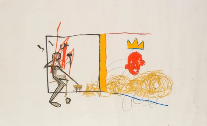 BASQUIAT_1_BEAUTE_05_25_M Jean-Michel Basquiat "Untitled" στην gallery The Intermission