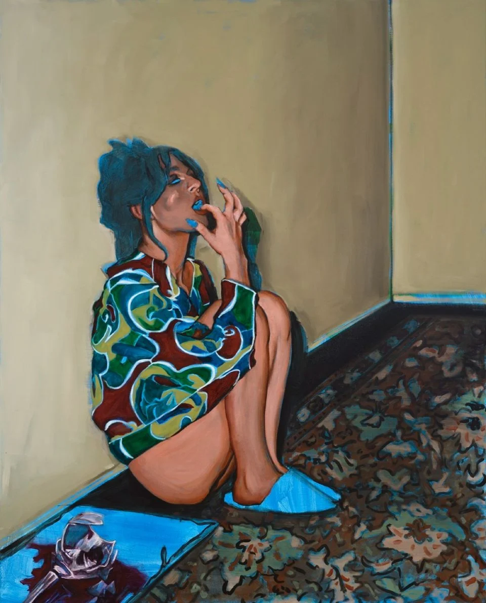 Στέλλα Καπεζάνου "Emerald paintings" στη γκαλερί Σκουφά 2 Στέλλα Καπεζάνου "Emerald paintings" στη γκαλερί Σκουφά