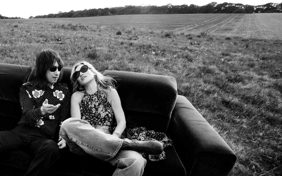 Kate Moss και Bobby Gillespie 
