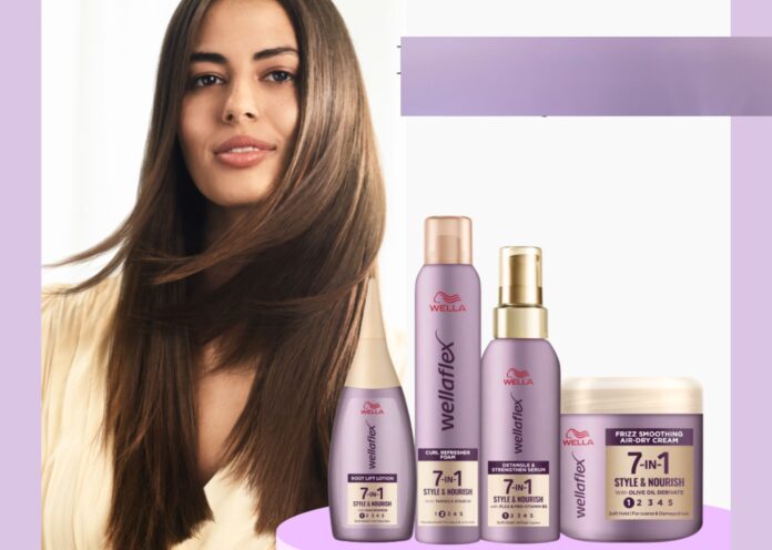 4 λύσεις για τα μαλλιά και το styling με τα Wellaflex 7in1 Style & Nourish