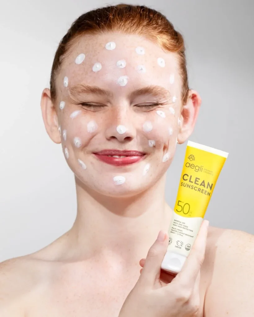 Aegli Clean Sunscreen: Φυσικά ισχυρή αντηλιακή ασπίδα
