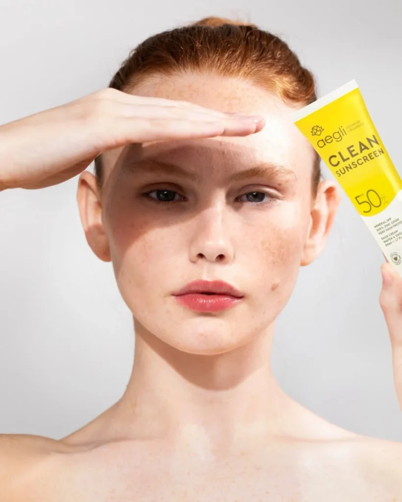 Aegli Clean Sunscreen: Φυσικά ισχυρή αντηλιακή ασπίδα