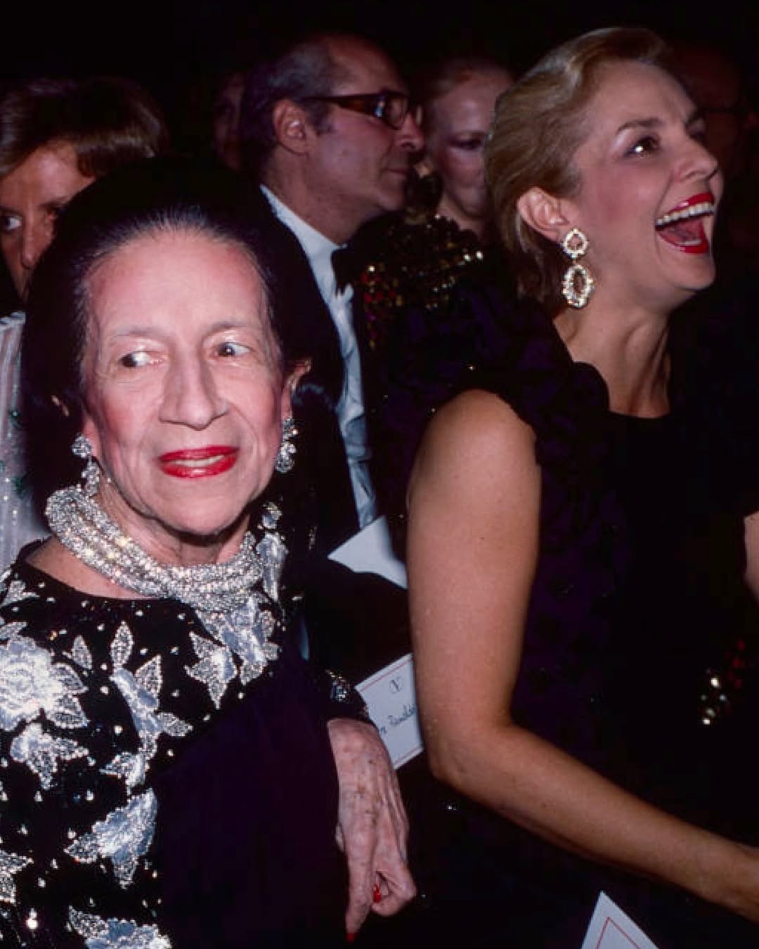 Η Diana Vreeland με την Carolina Herrera, via Carolina Herrera IG