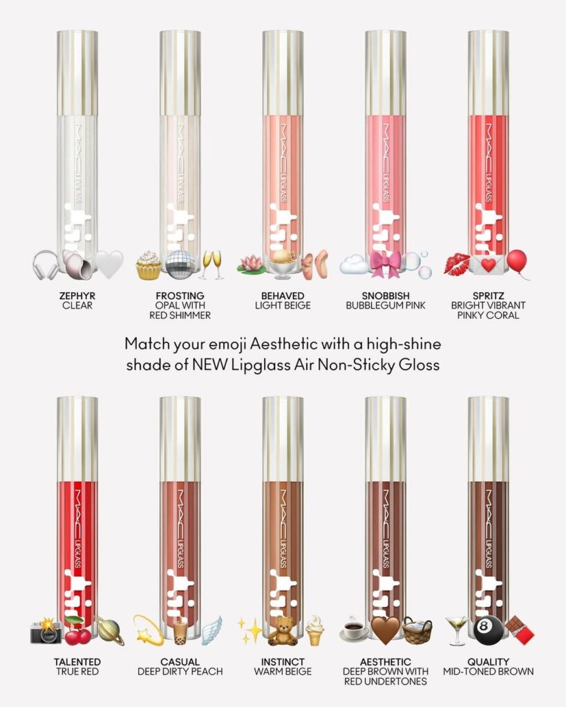 Δύο νέες φόρμουλες MAC Lipglass για λαμπερά & ζουμερά χείλη 2 2 νέα MAC Lipglass για ακόμα πιο λαμπερά κι εντυπωσιακά χείλη