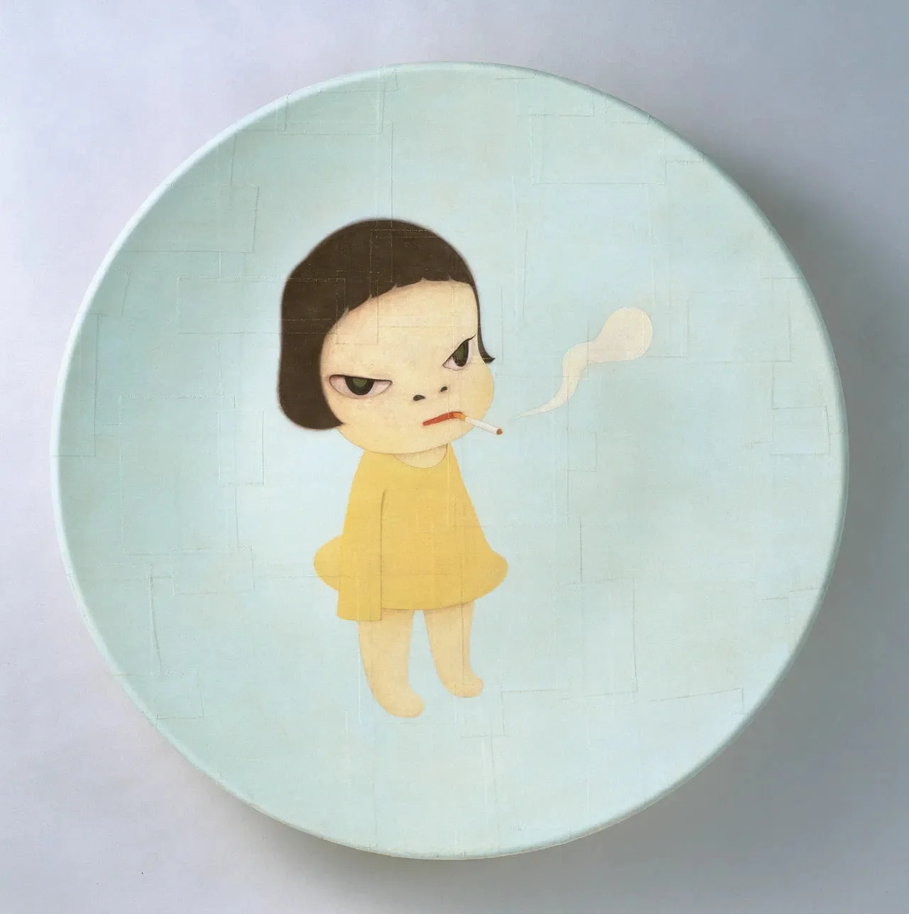 Too Young to Die, 2001, by Yoshitomo Nara. Acrylic on cotton mounted on fiber-reinforced plastic (FRP) (Image credit: © Yoshitomo Nara, courtesy Yoshitomo Nara Foundation. Courtesy of the Rubell Museum, Miami and Washington, D.C.)