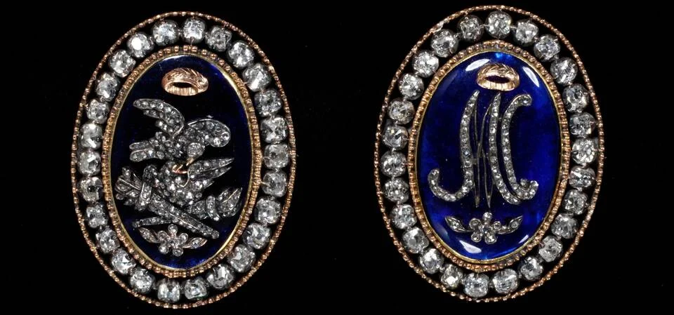 Bracelet clasps, Γαλλία, χρυσό με διαμάντια, ©Victoria and Albert Museum, London