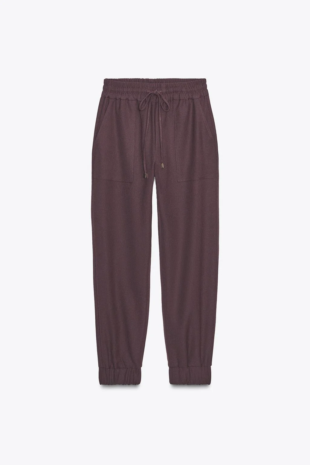 Παντελόνι με λάστιχο στο κάτω μέρος, 27,95€, Zara