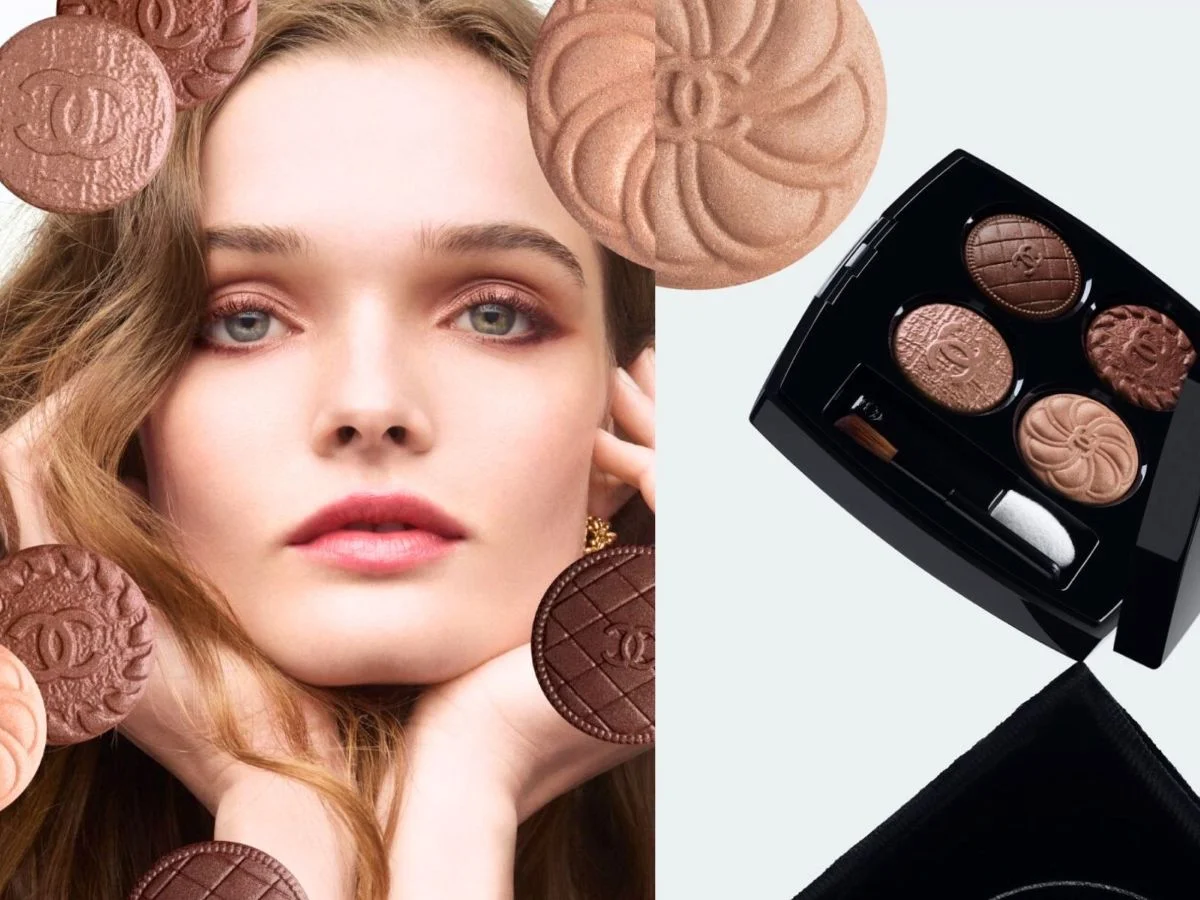 Chanel Les 4 Ombres Boutons: Τα σύμβολα του οίκου Chanel σε 4 παλέτες