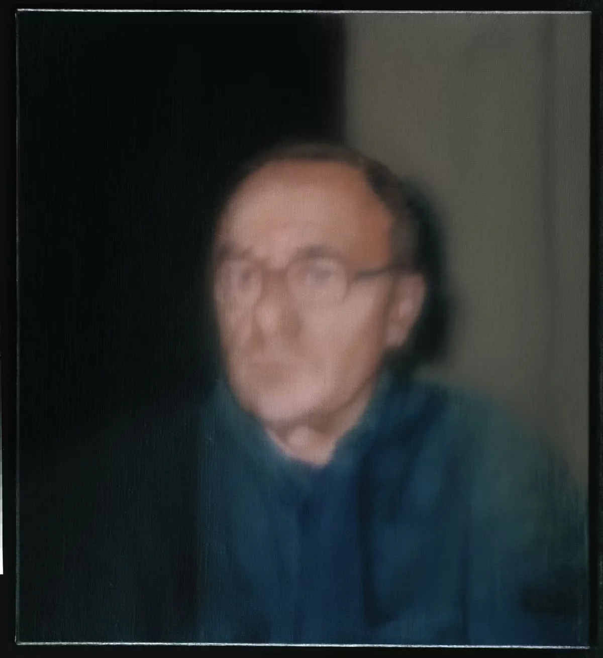Gerhard Richter, Αυτοπροσωπογραφία (836-1), 1996
Öl auf Leinwand, 51 x 46 cm