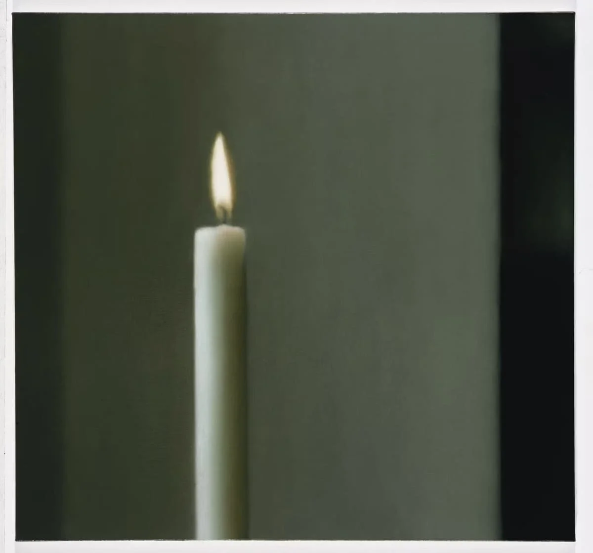 Gerhard Richter, Kerze, 1982. Λάδι σε καμβά, 90 x 95 cm Collection de l'Institut d’art contemporain, Villeurbanne/Rhône-Alpes © Gerhard Richter 2025 (18102025)