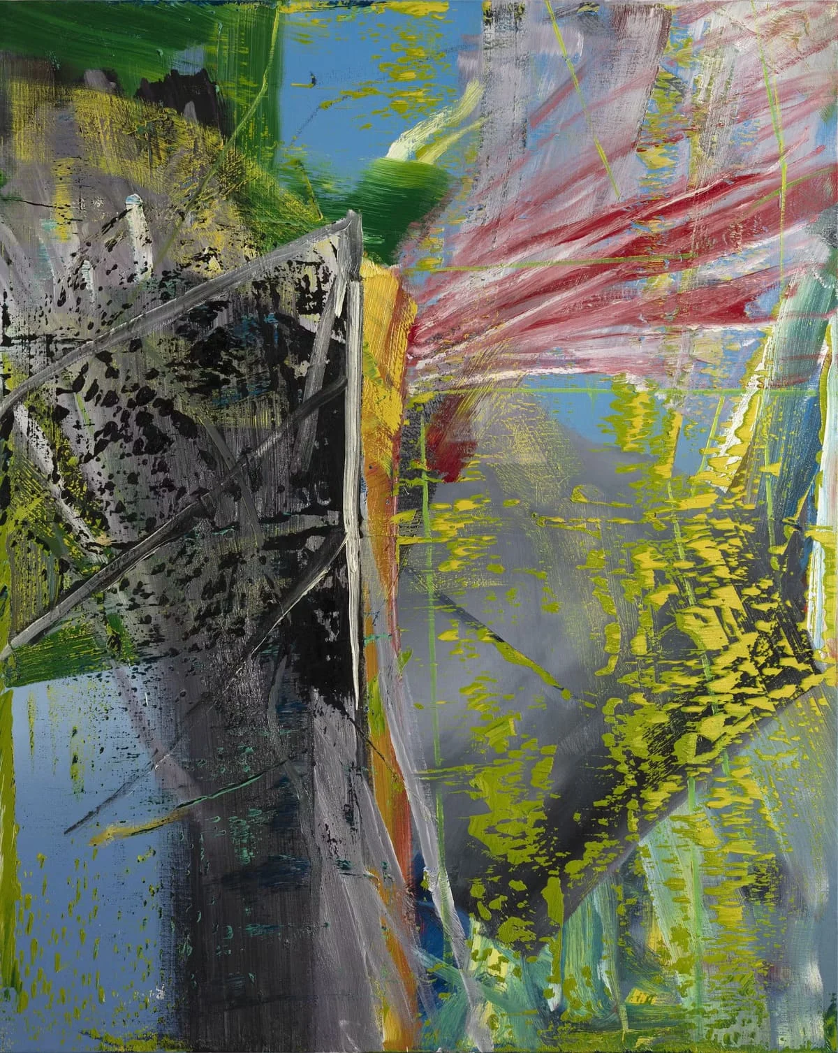 Möhre, 1984, Gerhard Richter, Λάδι σε καμβά 200 x 160 cm,  Fondation Louis Vuitton 