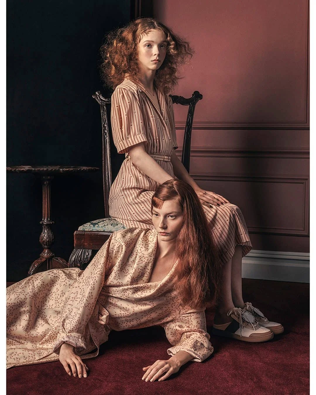 Models: @_lilynova_, @z0ehead, Photography: @craigmcdeanstudio Styling: @therealgracecoddington Hair: @shayashual Makeup: @francelledaly Manicure: @mayumiabuku Production: @graceyconnelly για το WMagazine