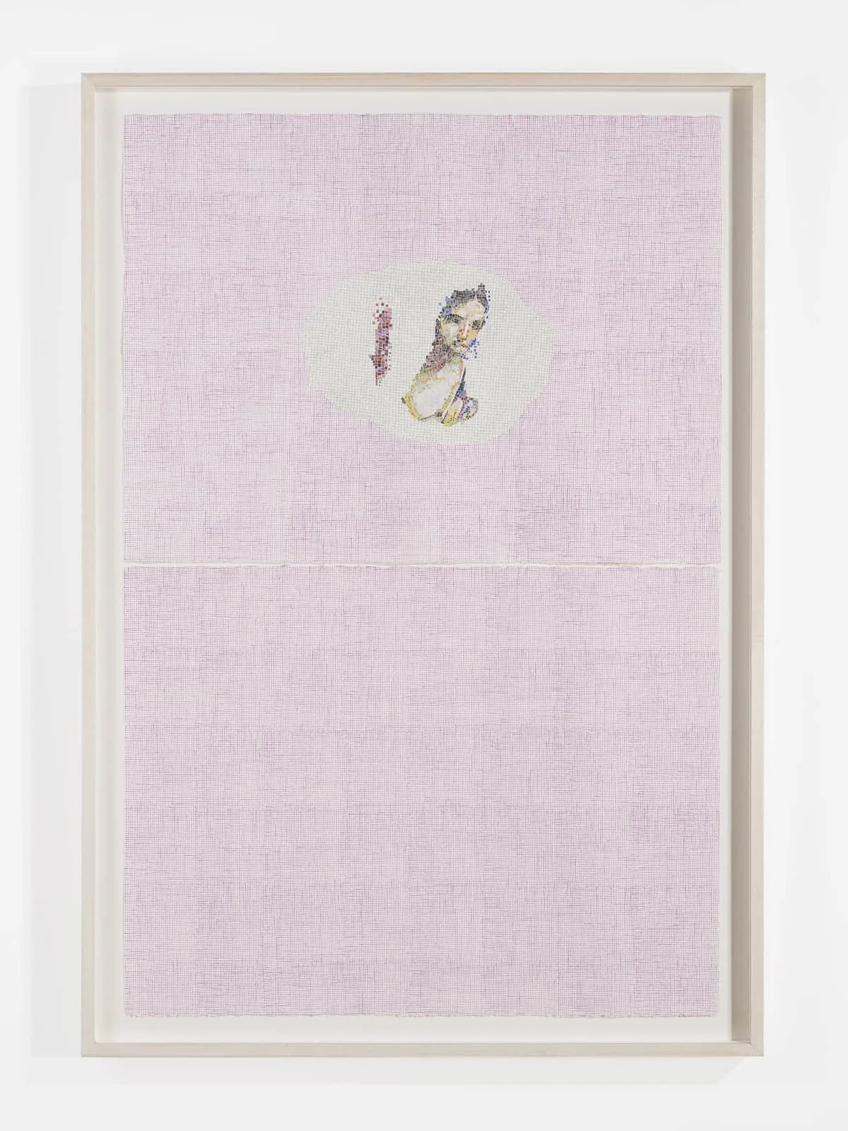 Wisteria, 2024 Watercolour on Arches paper 112 x 75 cm (framed: 125 x 86 x 6 cm) Photo credits: Courtesy of the artist and Bernier/Eliades Gallery | Photo: Boris Kirpotin