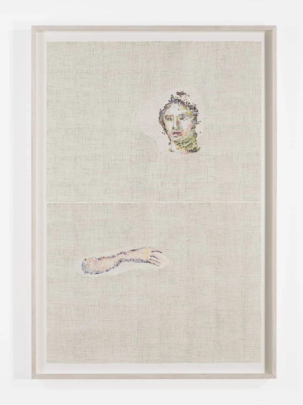 Titanium Grey, 2023 Watercolour on Arches Paper
112 x 75 cm (framed: 125 x 86 x 6 cm} Photo credits: Courtesy of the artist and Bernier/Eliades Gallery | Photo: Boris Kirpotin