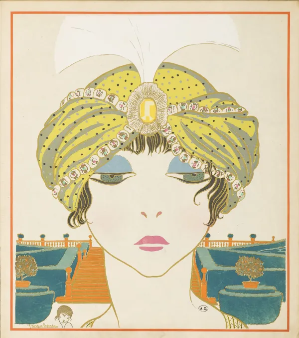Georges Lepape — Les choses de Paul Poiret vues par Georges Lepape, Paris, Paul Poiret, 1911
Exemplaire n° 176/300. © Les Arts DécoratifsC