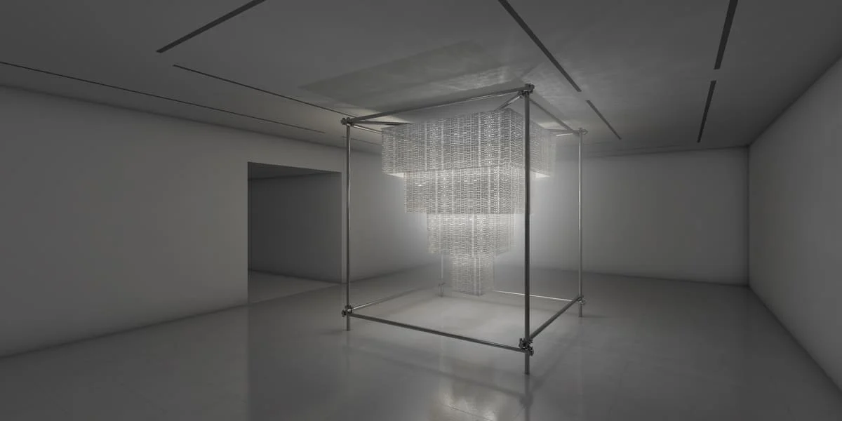 CHANDELIER III, ZIGGURAT - IANOS, 2025, 250x200x200cm, Πέγκυ Κλιάφα, credits Maria Maneta @ZG