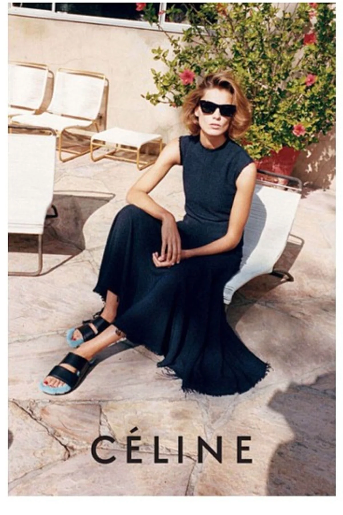 Juergen Teller, Celine ss13 Daria Werbowy, από το Instagram του Juergen Teller.