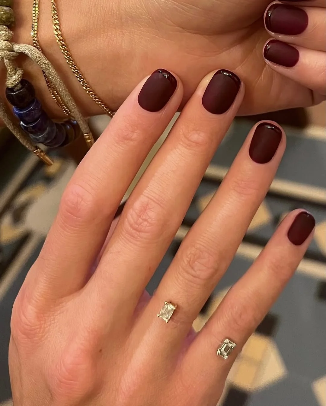 Nail artist via instagram @iramshelton