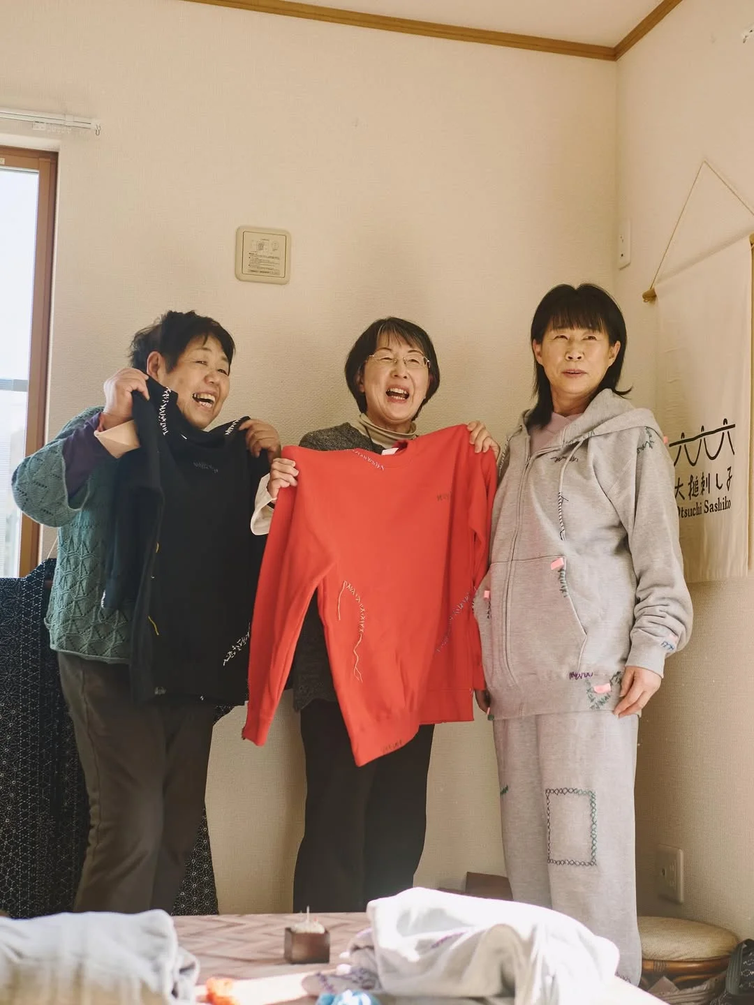 Μερικά από τα Sashiko Gals